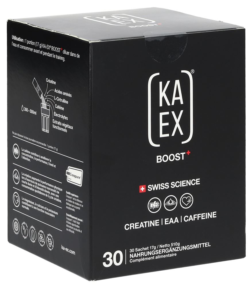 Ka-Ex Boost+ Plv Stick 30 Stk