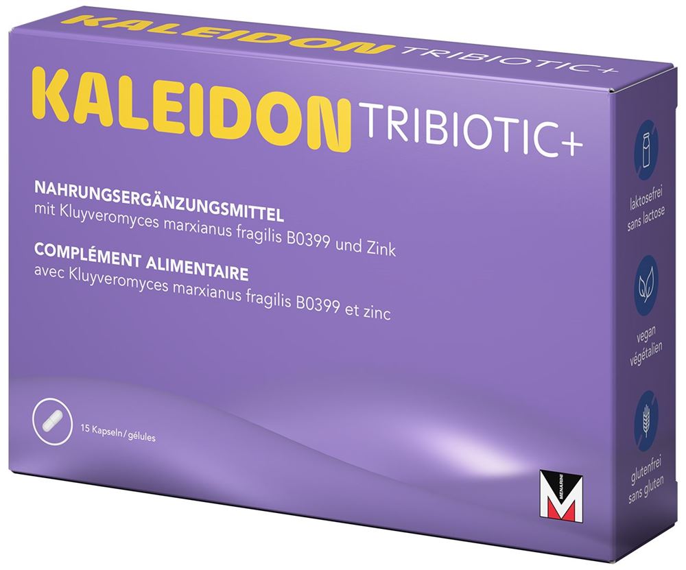 Kaleidon Tribiotic+ caps 15 pce