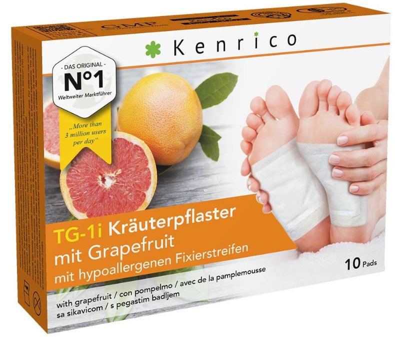 Kenrico Kräuterpflaster mit Grapefruit 10 Stk
