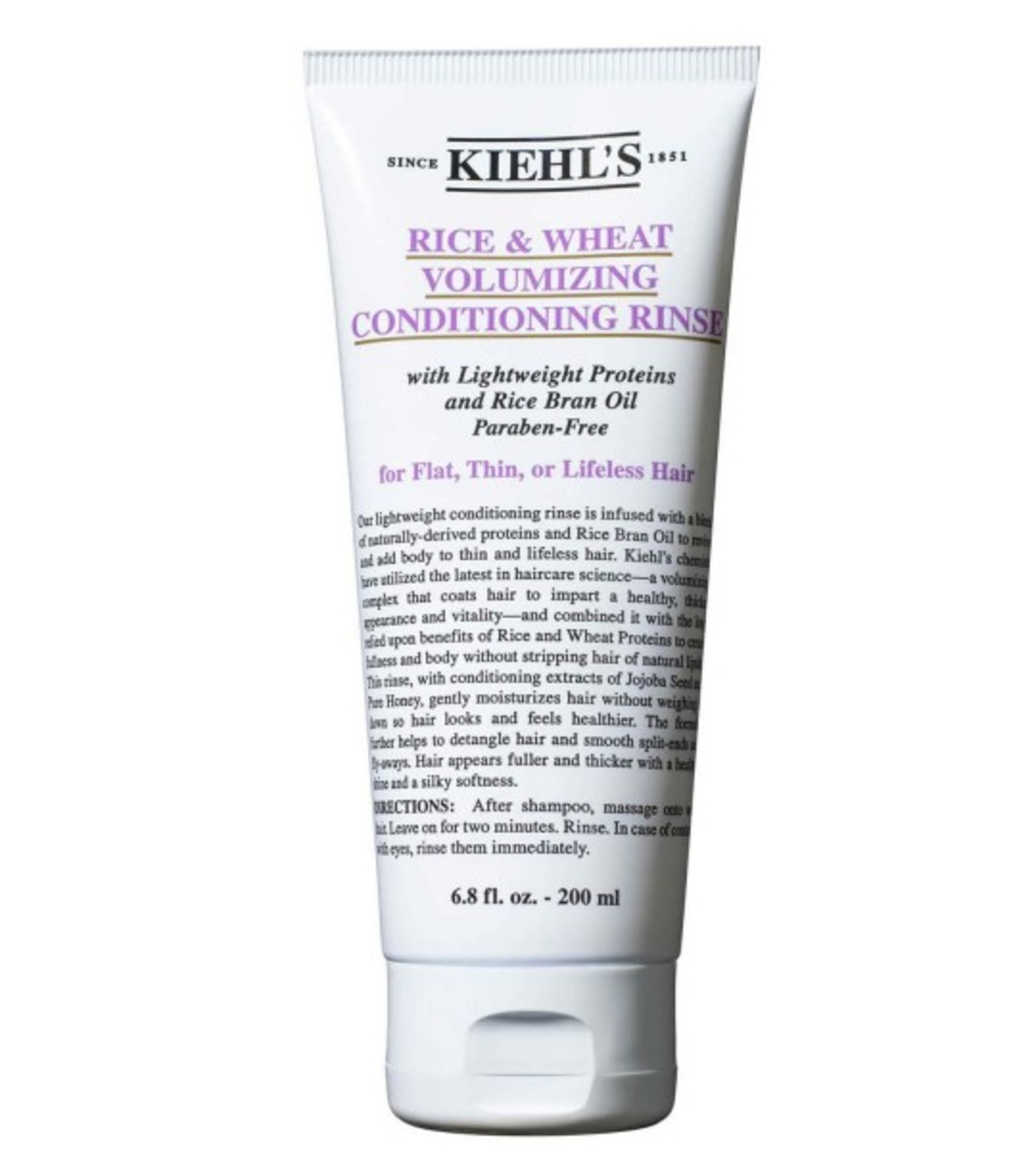 Image of Kiehl"s Rice & Wheat Volumizing Conditioner Tb 200 ml'