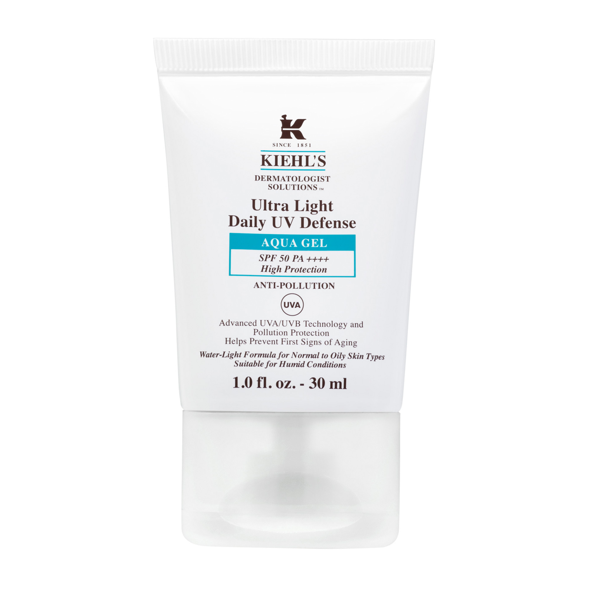 Image of Kiehl"s Ultra Light UV Defense Aqua Gel Tb 30 ml'