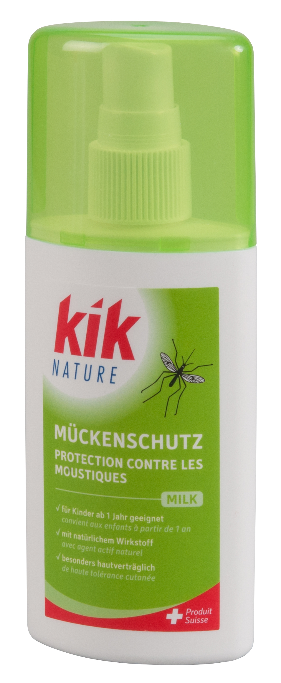 Kik Nature protection contre les moustiques Milk spray 100 ml