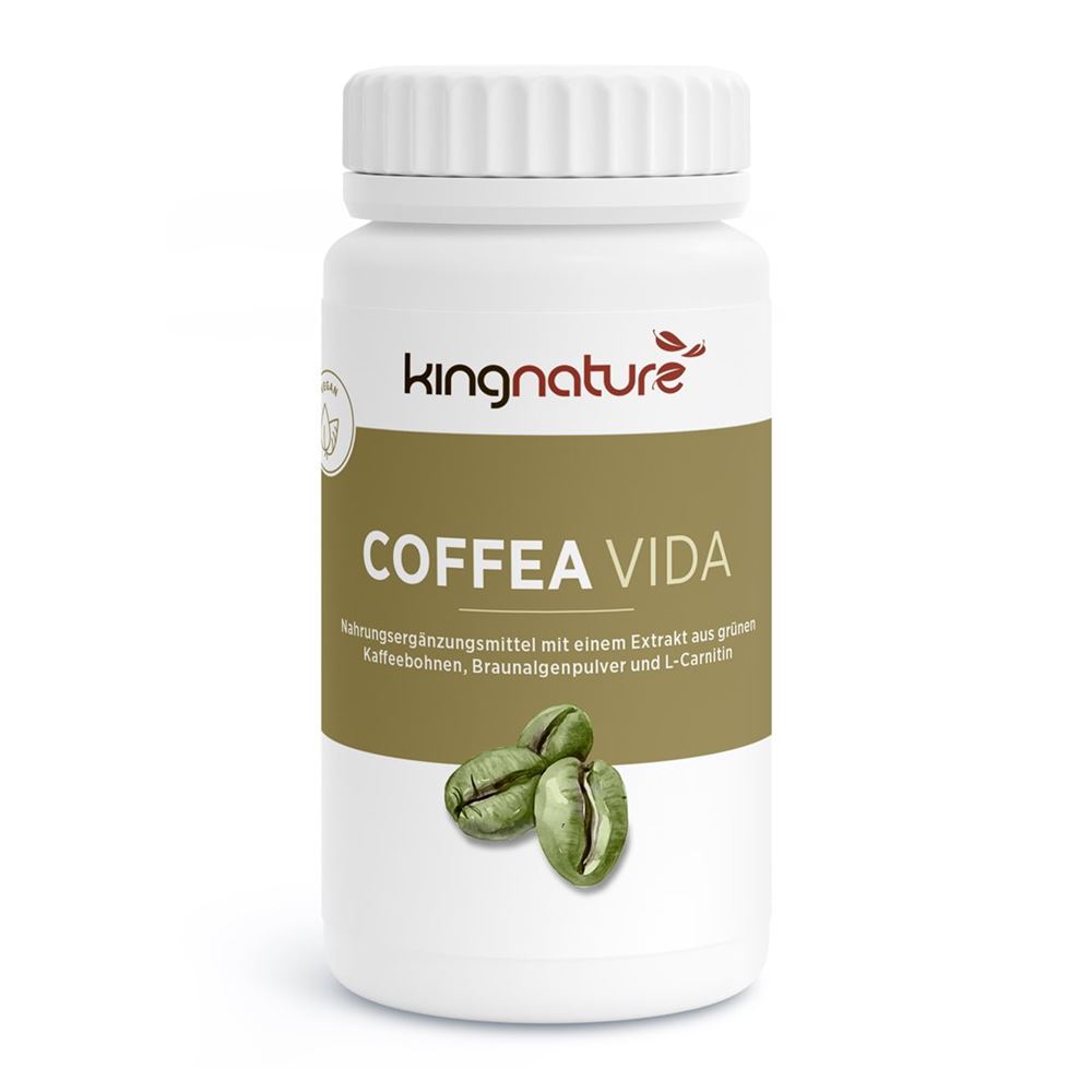 kingnature Coffea Vida caps 200 mg Grüner Kaffe-Extrakt bte 60 pce