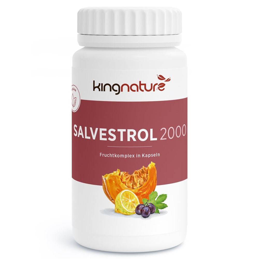 Kingnature Salvestrol Vida 2000 Kaps 200 mg 60 Stk | Nahrungsergänzung | Vitamine & Prävention
