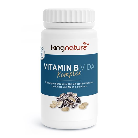 Image of Kingnature Vitamin B Vida Kaps 375 mg Ds 90 Stk