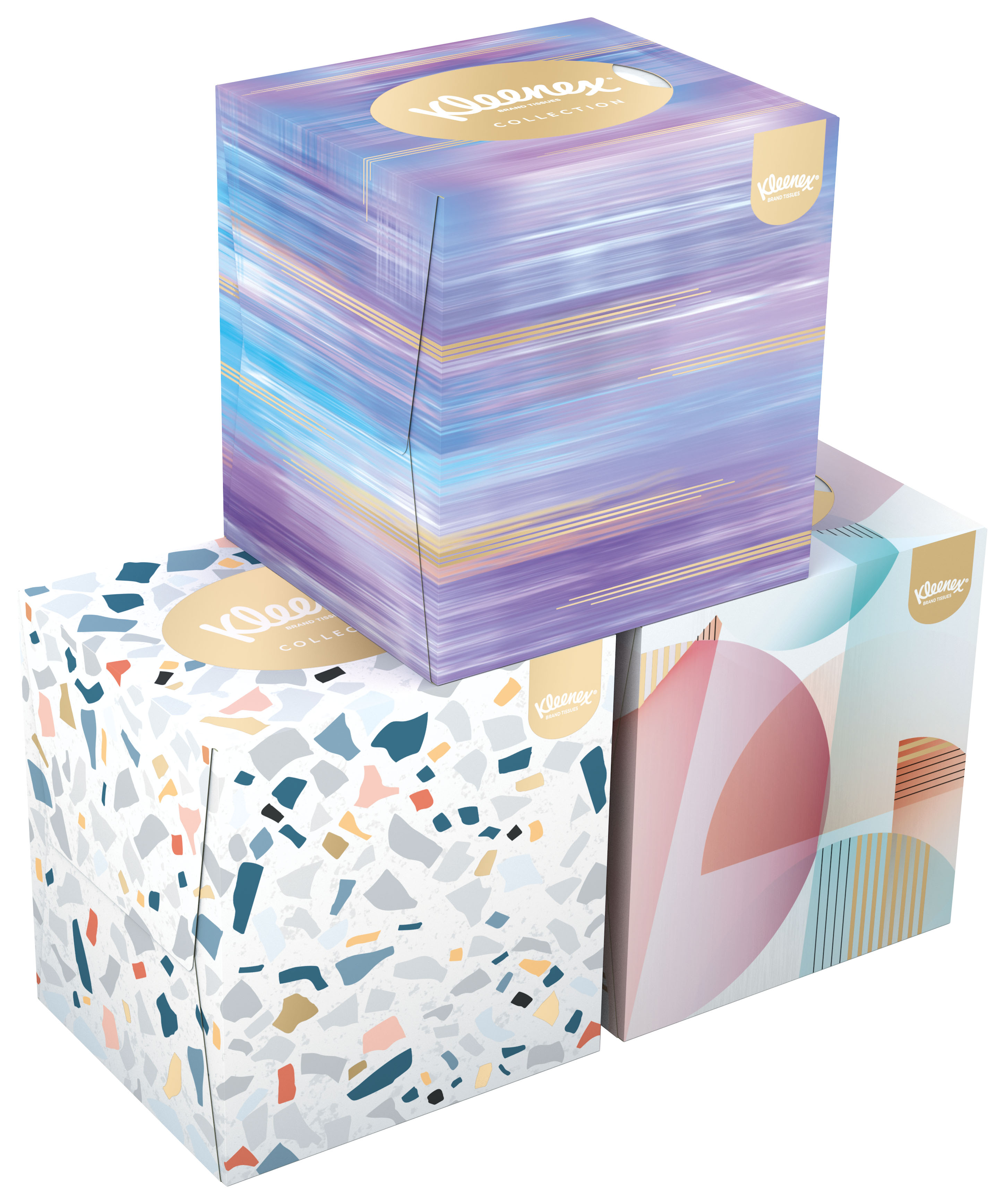 Kleenex Collection fazzoletti cosmetici cubo 48 pezzi
