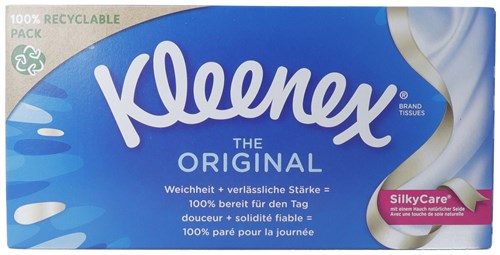 Kleenex Original fazzoletti cosmetici scatola box 72 pz