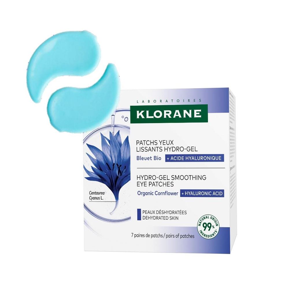 Klorane Bleuet Augenpads Bio 7 x 2 Stk