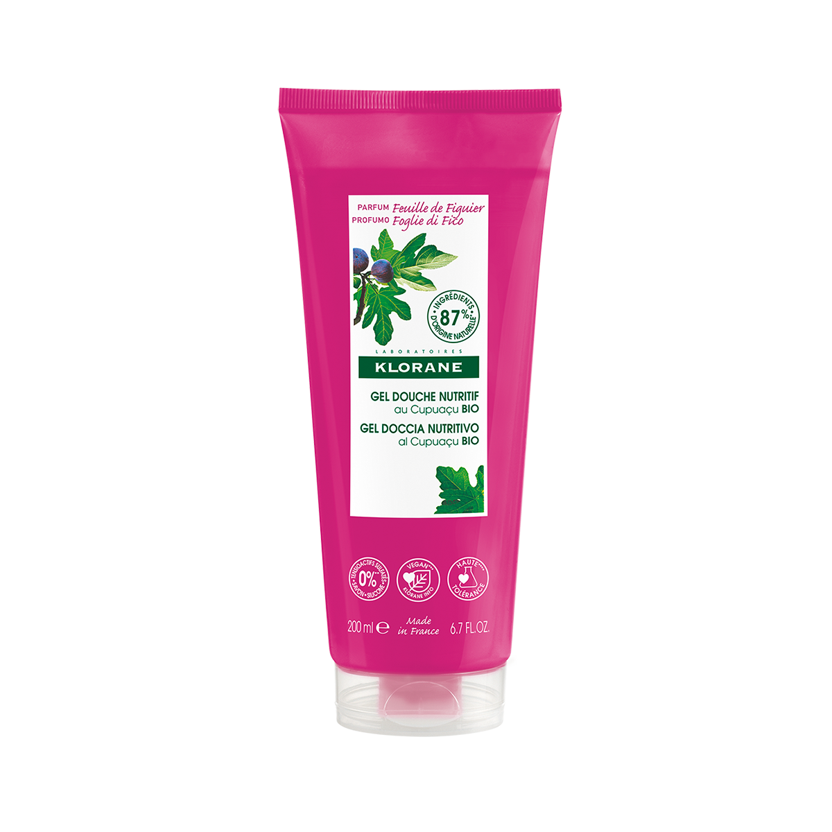 Image of Klorane Duschgel Feigenblatt 200 ml