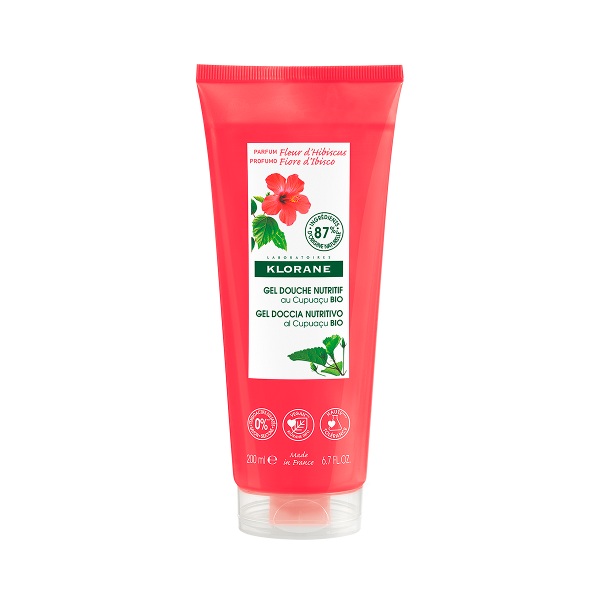 Image of Klorane Duschgel Hibiskusblüte 200 ml