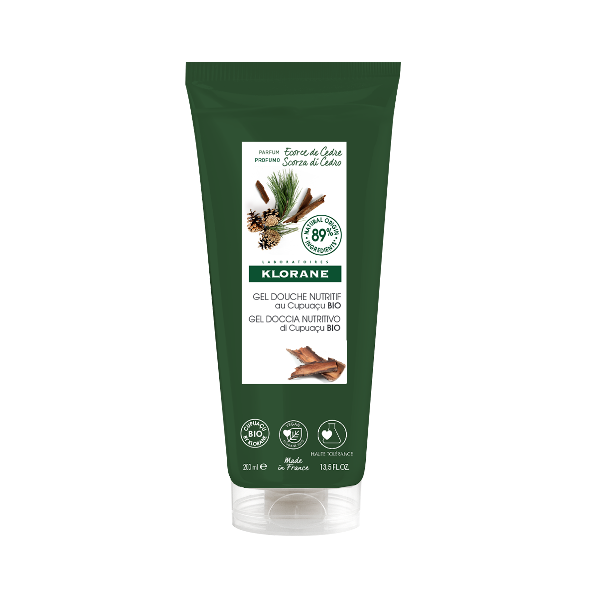 Image of Klorane Duschgel Zedernrinde 200 ml