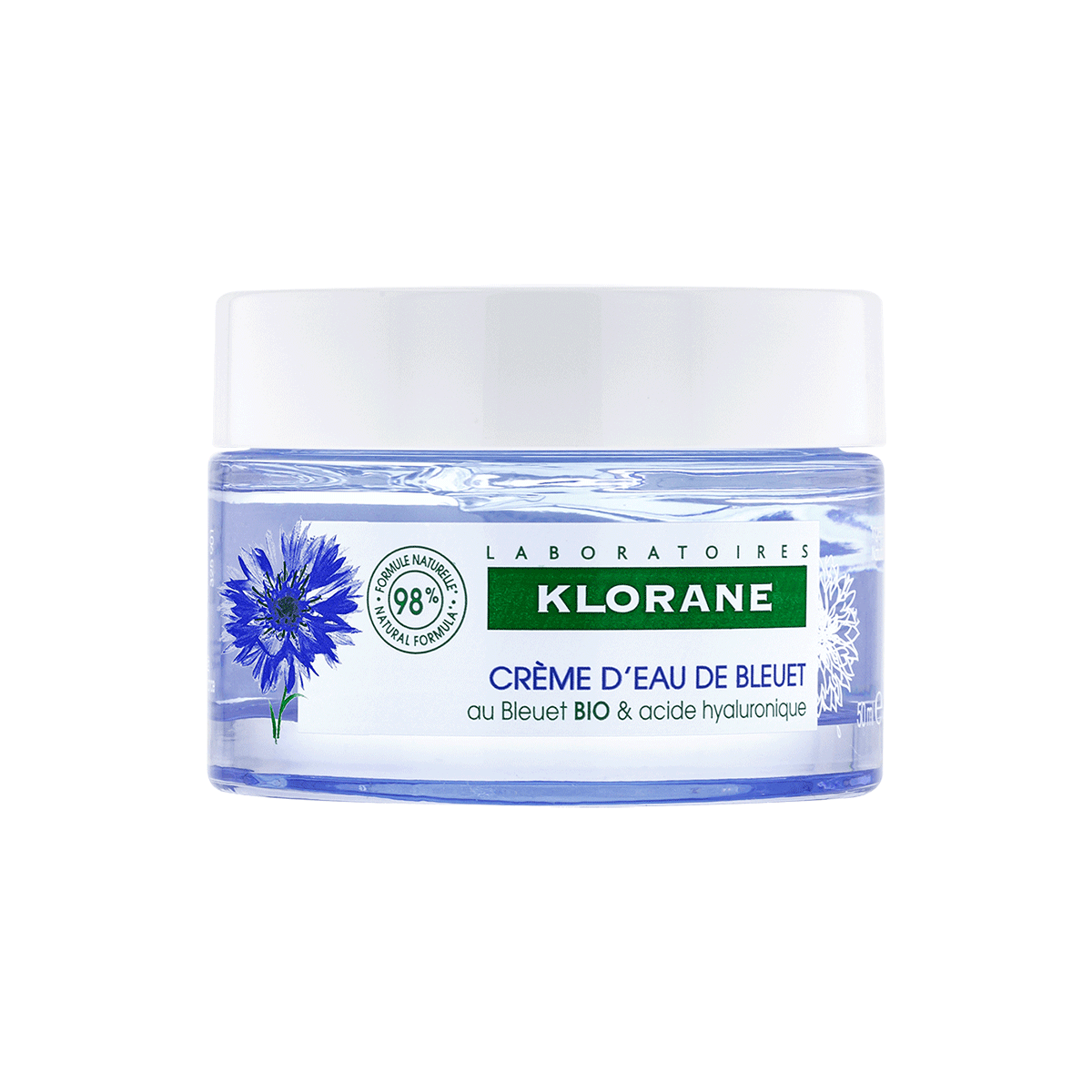 Image of Klorane Feuchtigkeitscreme Bleuet Bio 50 ml