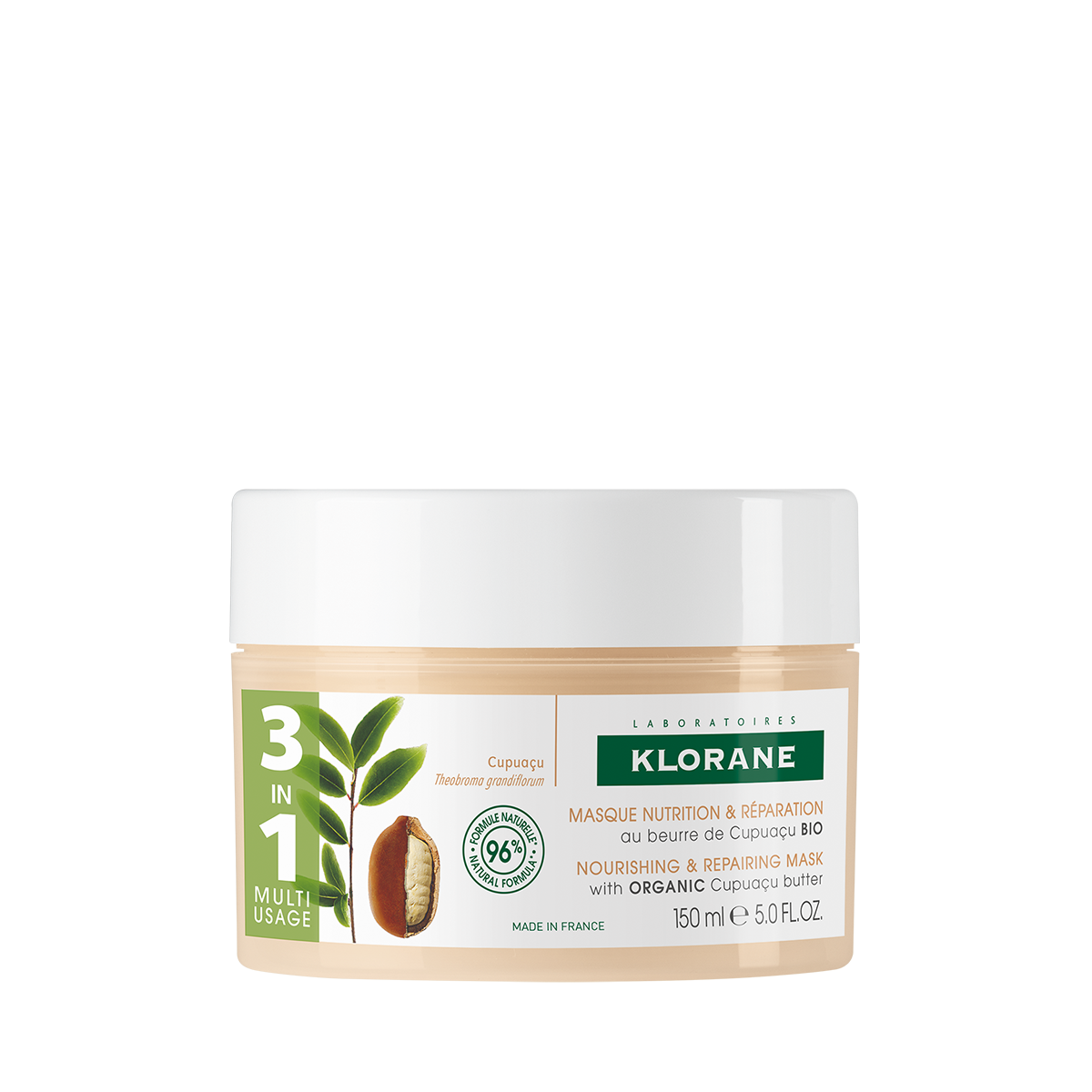 Image of Klorane Haarmaske Cupuaçu Bio 150 ml