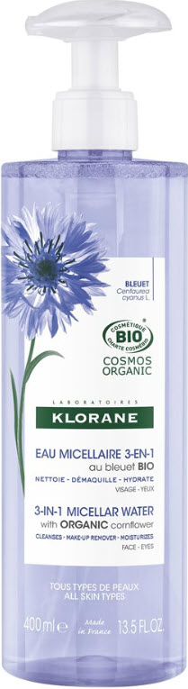 Klorane Mizellen-Lotion Gesicht & Augen: Produktbild