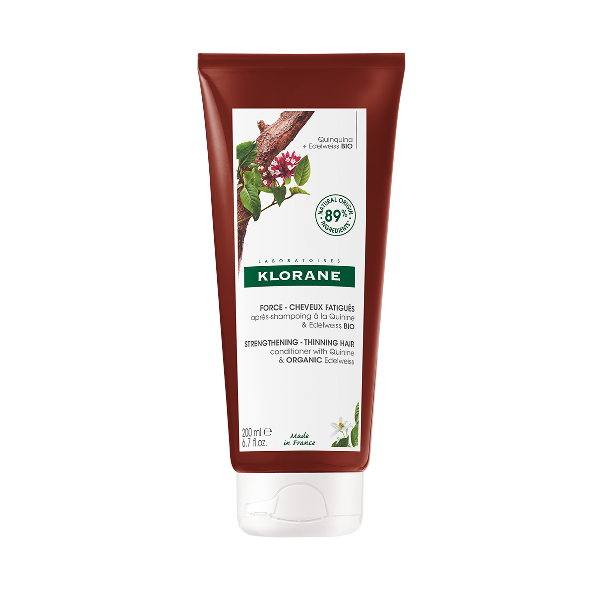 Image of Klorane Pflegebalsam Chinin Edelweiss 200 ml