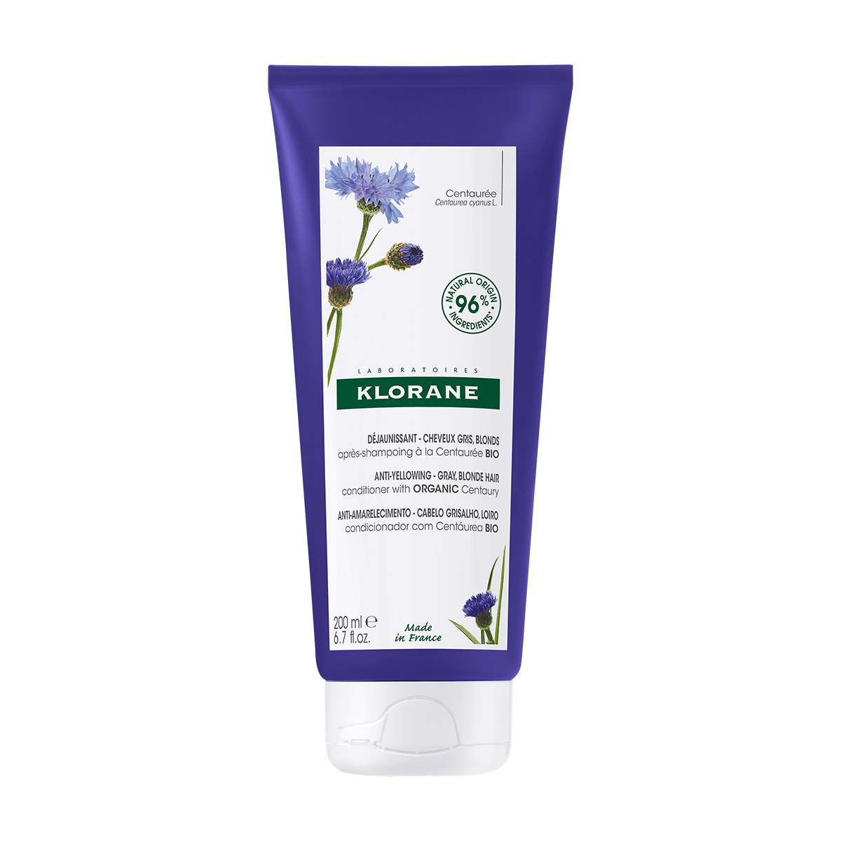 Image of Klorane Pflegebalsam Kornblumen Bio 200 ml