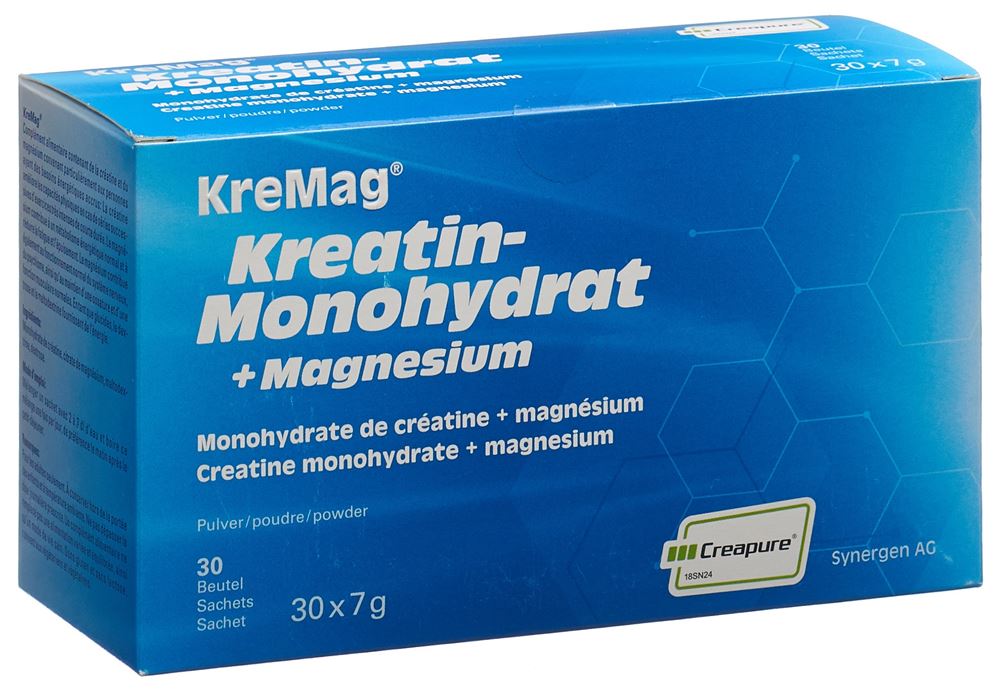 Image of KreMag Kreatin & Magnesium Plv 30 Btl 7 g