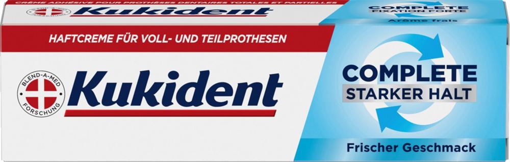 Kukident Haftcreme Complete Original Minze Tb 47 g