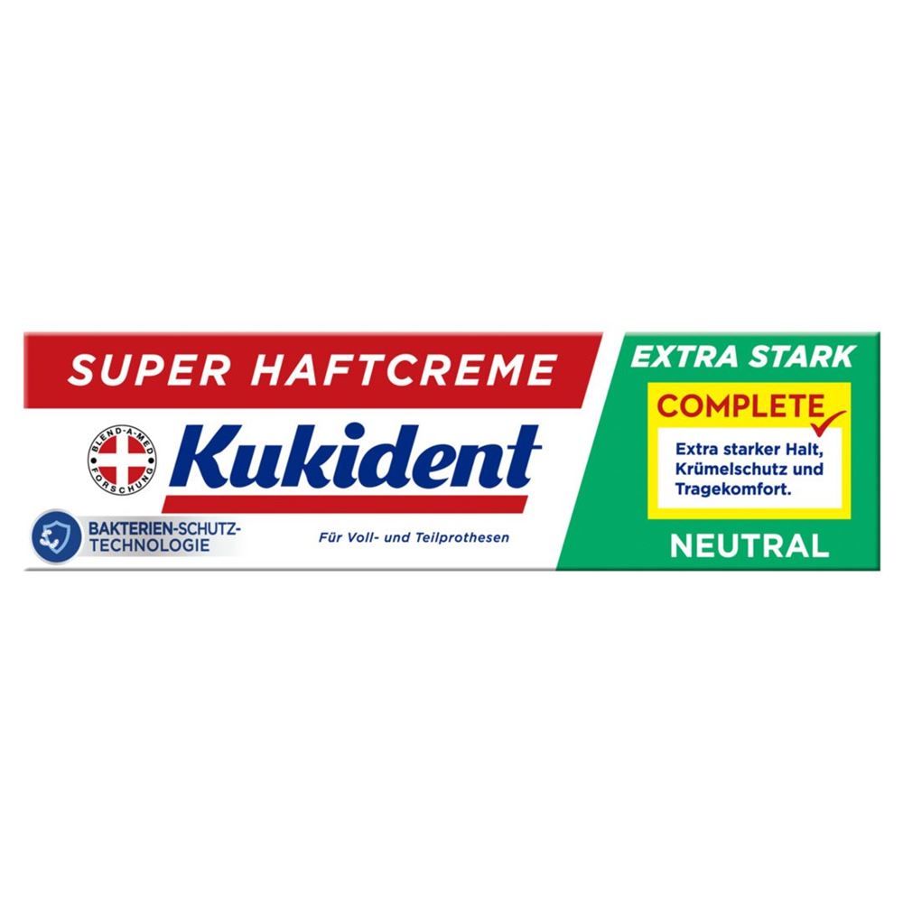 Kukident crème adhésive extra forte neutre 47 g