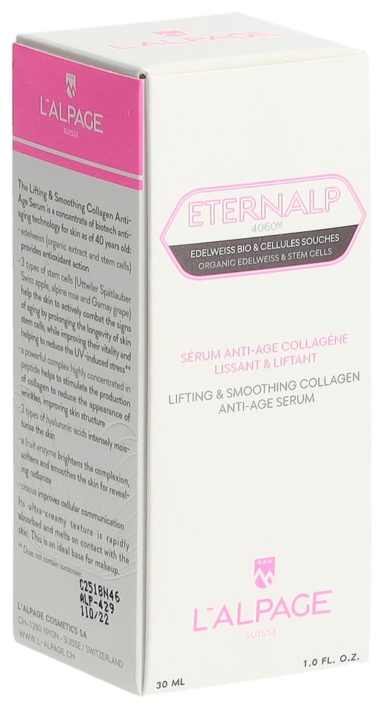 L'ALPAGE Eternalp 4060m Anti Age Lifting-Serum: product photo