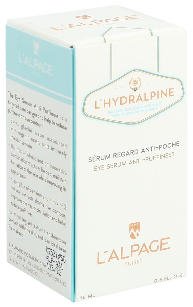 L’alpage L’Hydralpine siero contorno occhi anti-borse 15 ml