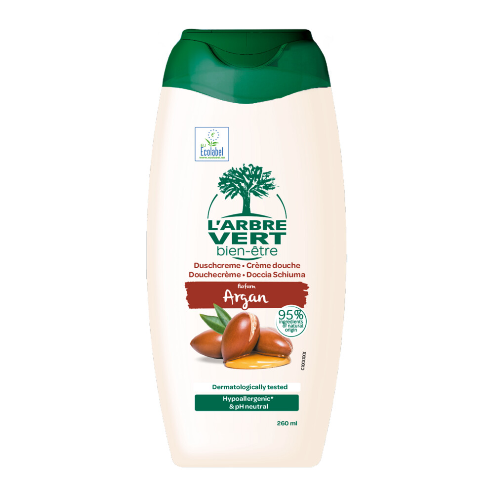 L""ARBRE VERT Ökologisches Duschgel Arganduft (260ml)
