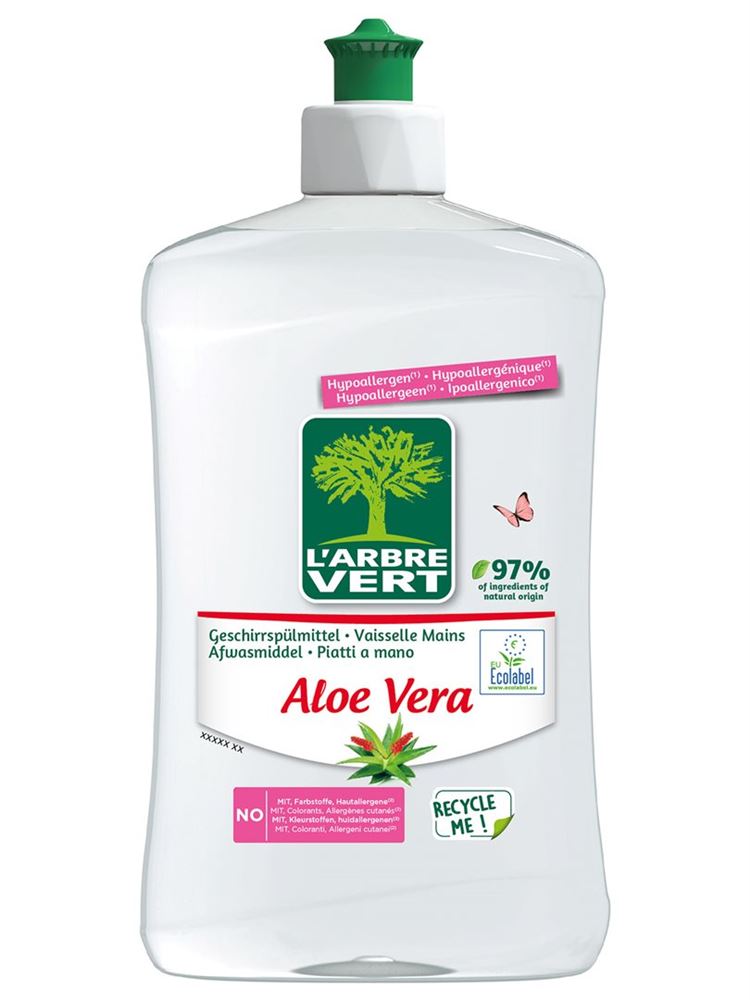 L'arbre Vert liquido per piatti ecologico aloe vera fl 500 ml