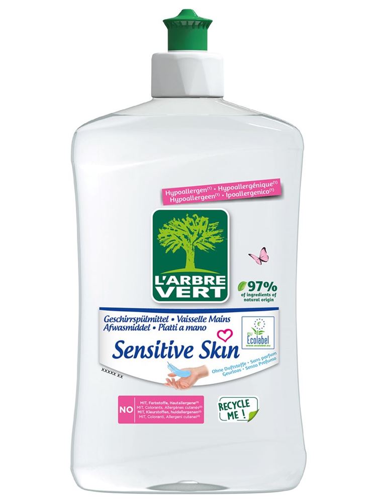 L'arbre Vert liquido per piatti ecologico per pelli sensibili fl 500 ml