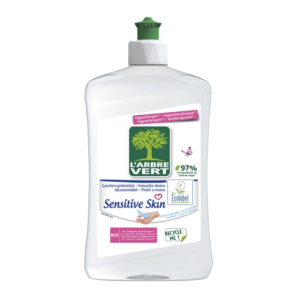 L'arbre Vert Öko Geschirrspülmittel empfindliche Haut Fl 500 ml