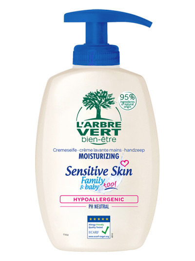 Image of L"arbre Vert Öko Handseife flüssig Sensitive Skin Disp 300 ml'