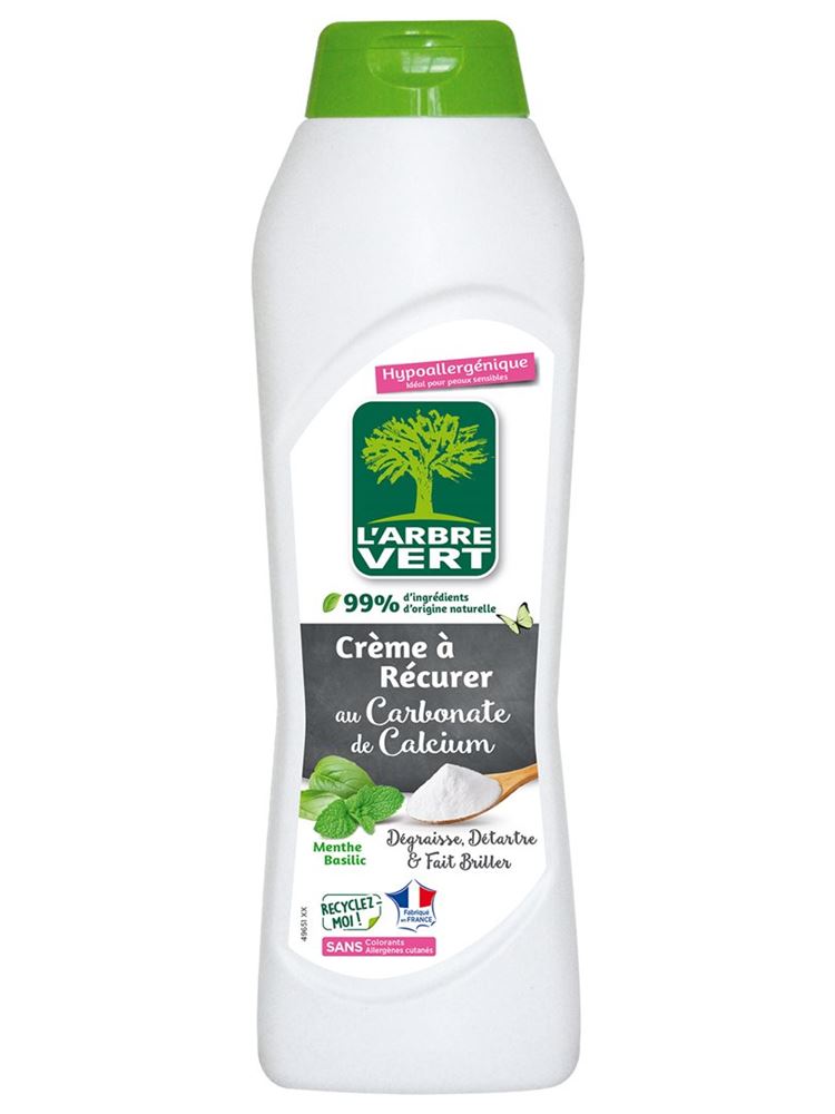 L'arbre Vert crème à récurer écologique français fl 500 ml
