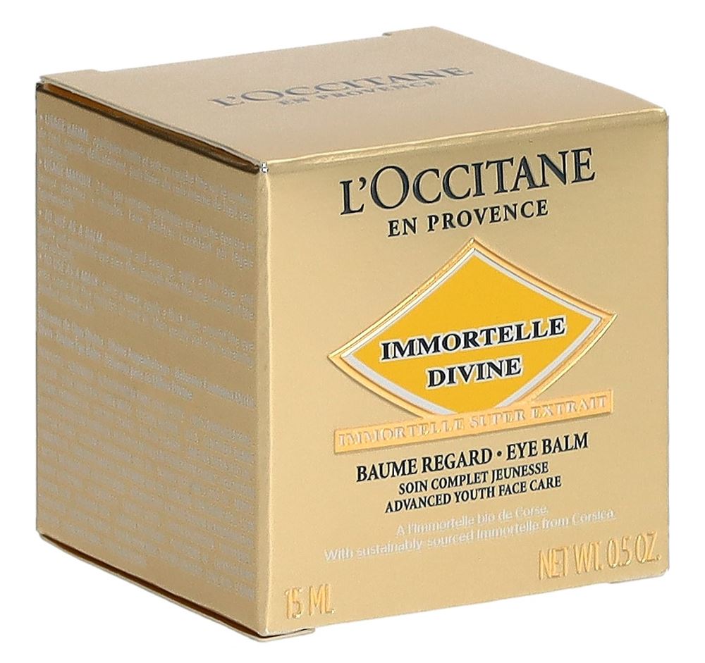 L’Occitane en Provence - Immortelle Baume Yeux Divin, 15 ml