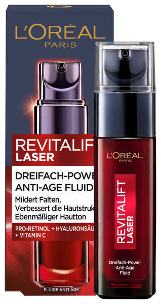 L'Oréal Paris RevitaLift Laser X3 Dreifach-Power Anti-Age Serum DE 30 ml