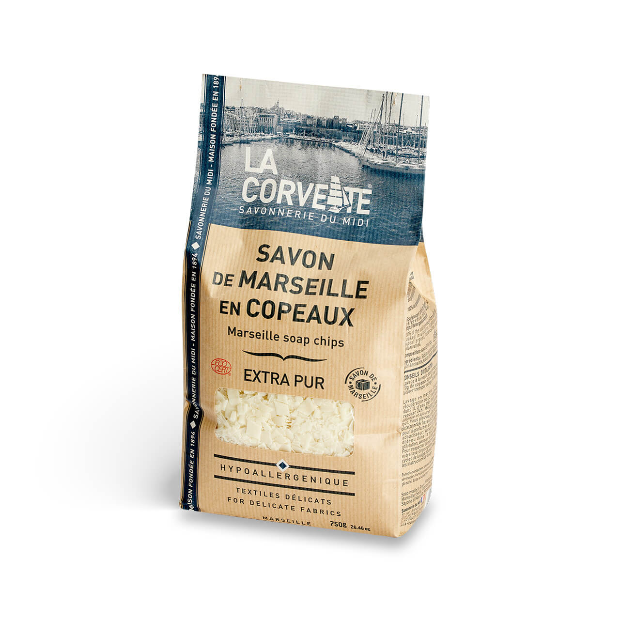 La Corvette Seifenflocken extra Pur Btl 750 g