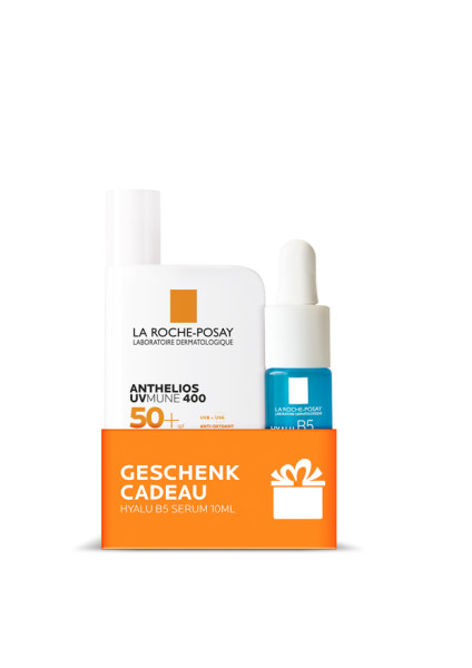 La Roche Posay Anthelios Invisible Fluid 50ml + Mini Hyalu B5 Serum 10ml | Sonnenschutz