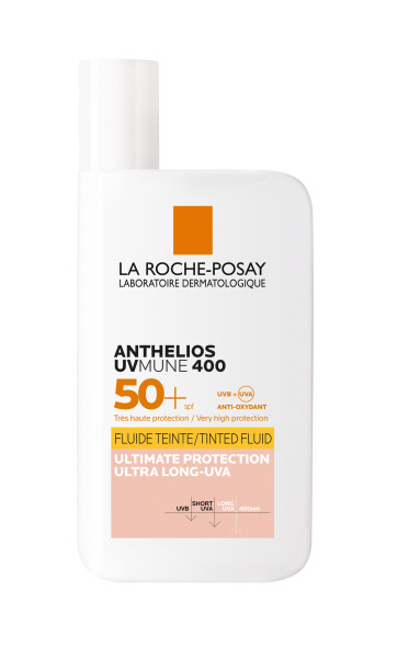 La Roche Posay Anthelios fluide invisible uv mune teinté 50+ fl 50 ml