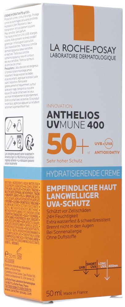 LA ROCHE-POSAY Anthelios UVmune 400 Hydrating Cream SPF50+