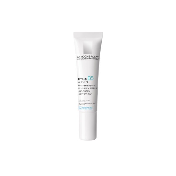 La Roche Posay Hyalu B5 Augen Tube 15 ml | Augenpflege | Aufpolsternde & regenerierende Augenpflege | müde Augen |
