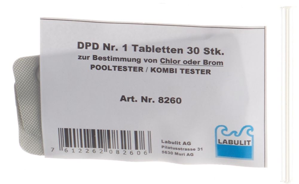 Image of Labulit Pooltester Ersatztablette DPD Nr1 30 Stk