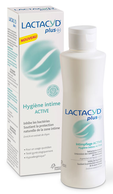 Image of Lactacyd Plus+ Active 250 ml