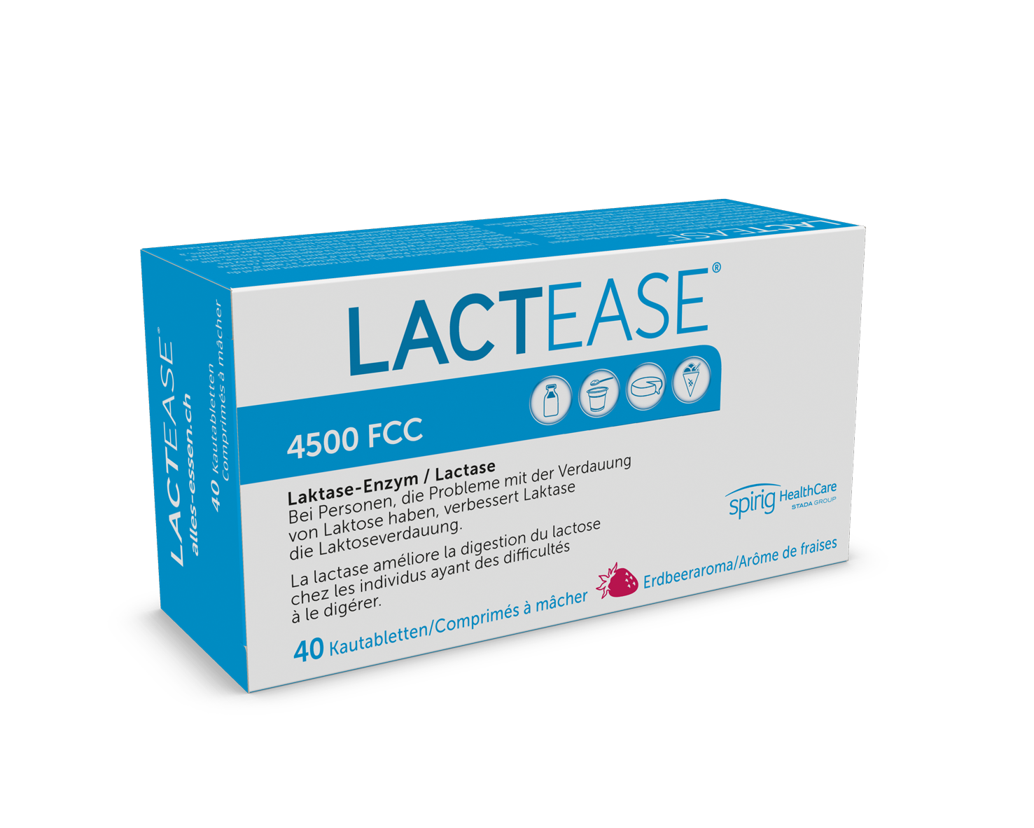 Image of Lactease 4500 FCC Kautabl 40 Stk