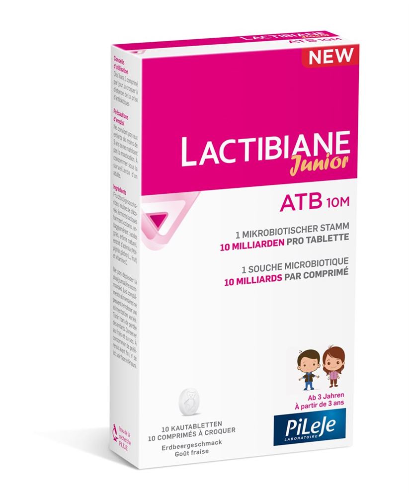 Lactibiane ATB Junior 10M Kautabl 10 Stk