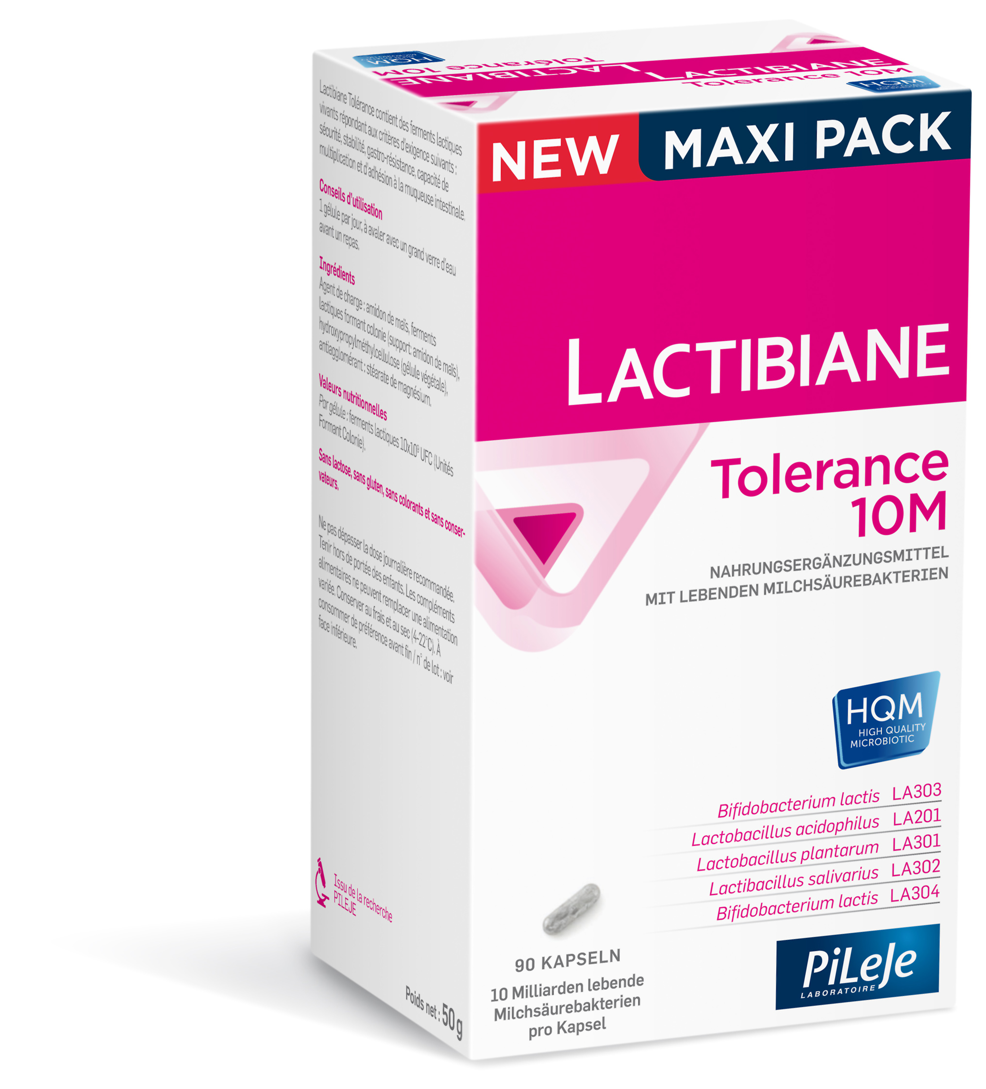 Image of Lactibiane Tolerance 10M Kaps 90 Stk