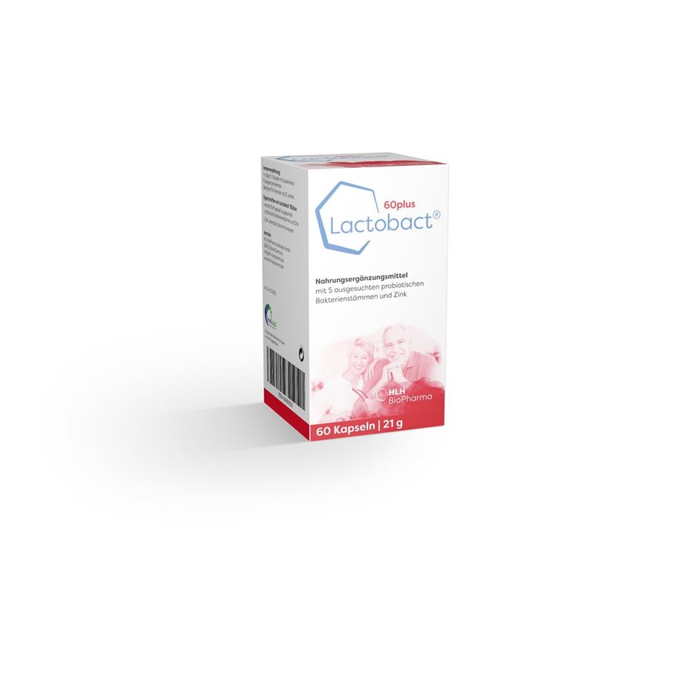 Image of Lactobact 60plus Kaps Ds 60 Stk