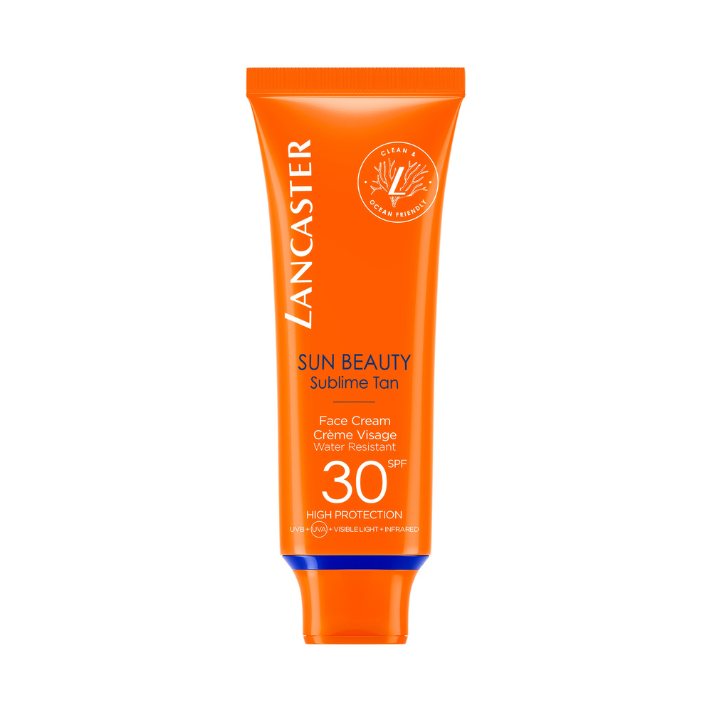 Image of Lancaster Sun Beauty Face Cream Sun Protection Factor 30 50 ml