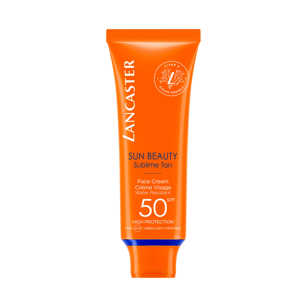 Image of Lancaster Sun Beauty Face Cream Sun Protection Factor 50 50 ml