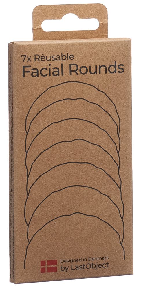 Image of LastRound Nachfüllpackung wiederverwendbare Wattepads 7 Stück