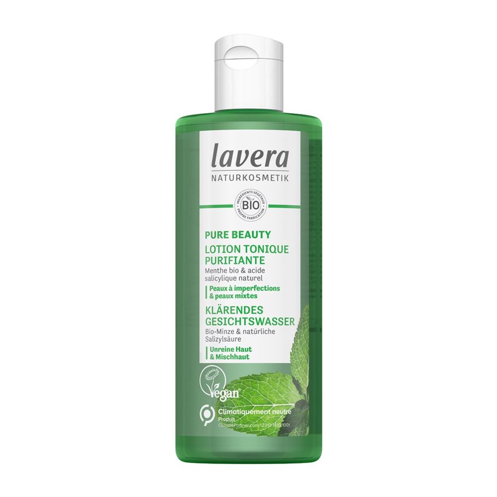 Lavera lozione tonica purificante pure beauty flacone 200 ml