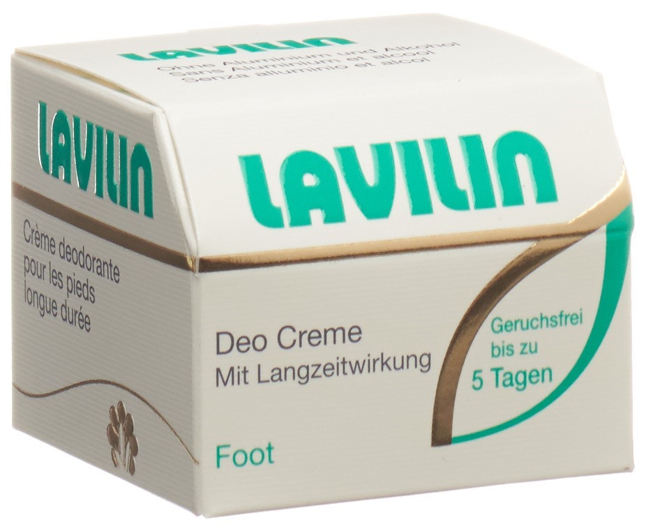 Image of Lavilin foot deodorant cream 14 g