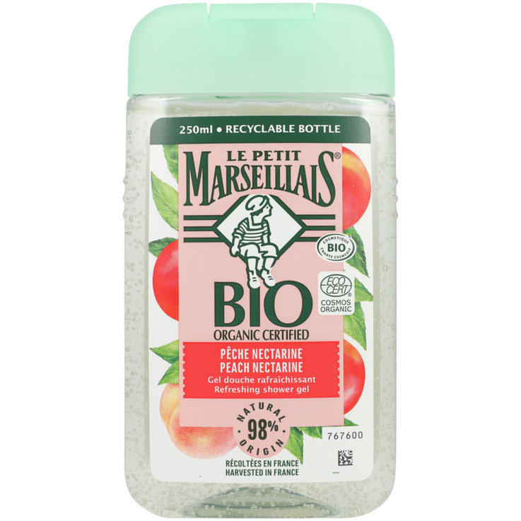 Le petit Marseillais gel doccia BIO pesca & nettarina flacone 250 ml